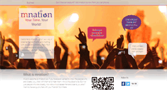 Desktop Screenshot of mnation.co