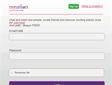 Tablet Screenshot of mnation.co